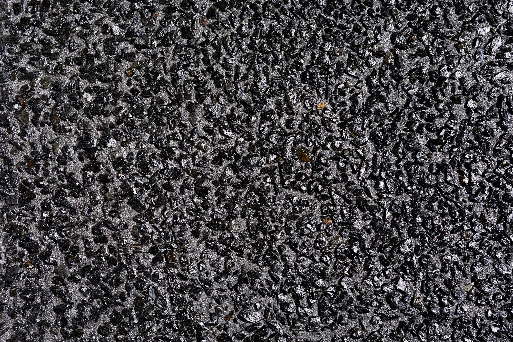 Gelorup Black exposed aggregate concrete sample