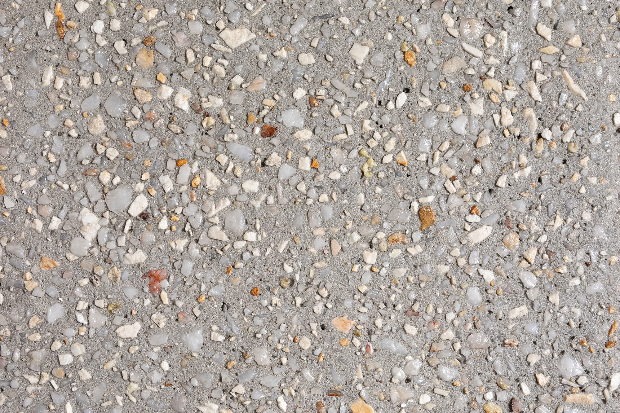 Golden Bay exposed aggregate concrete sample
