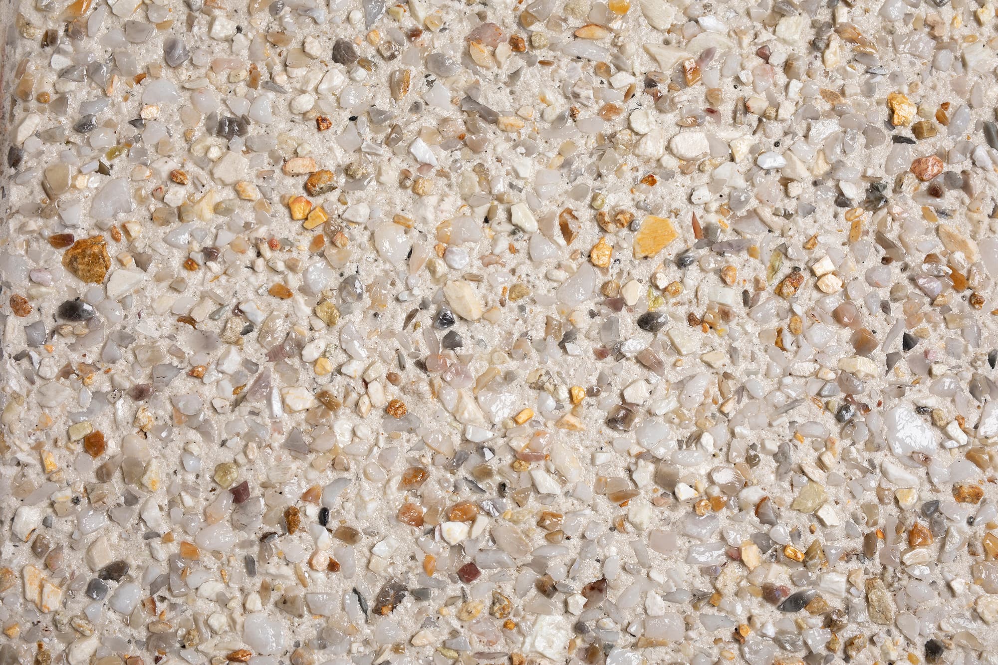 Mindarie exposed aggregate concrete sample