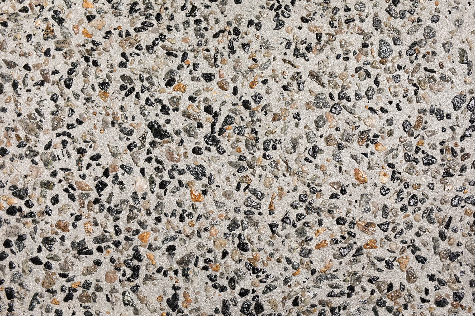 Trigg exposed aggregate concrete sample