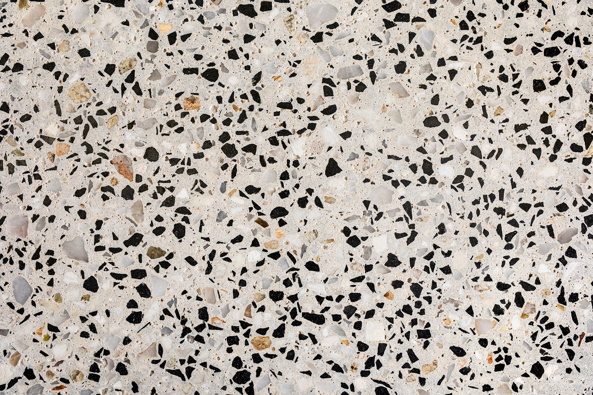 Churchlands honed aggregate concrete sample