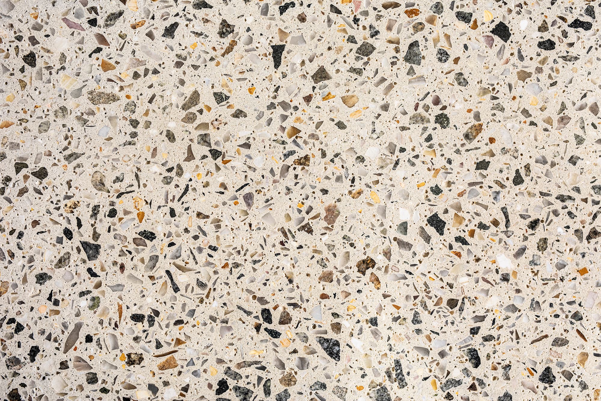 Cottesloe honed aggregate concrete sample