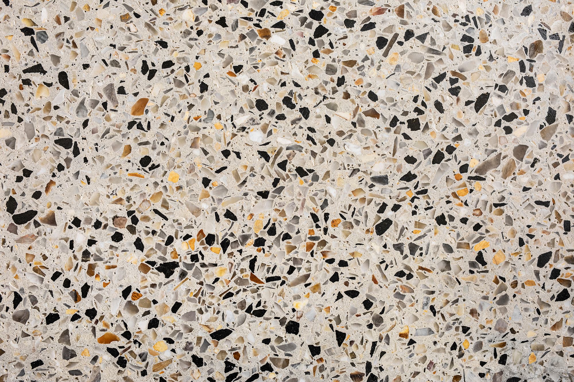 Iluka honed aggregate concrete sample