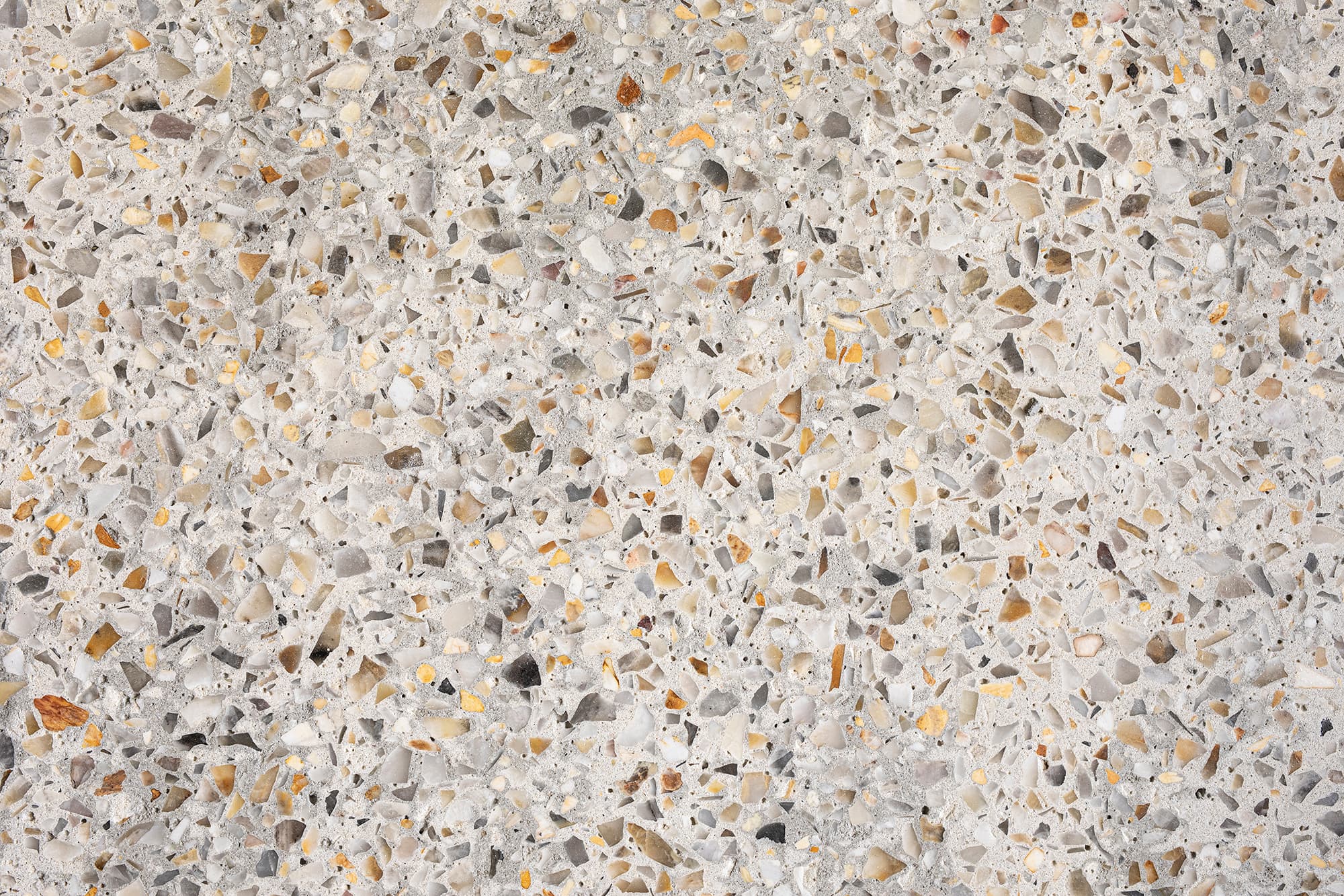 Ocean Reef honed aggregate concrete sample