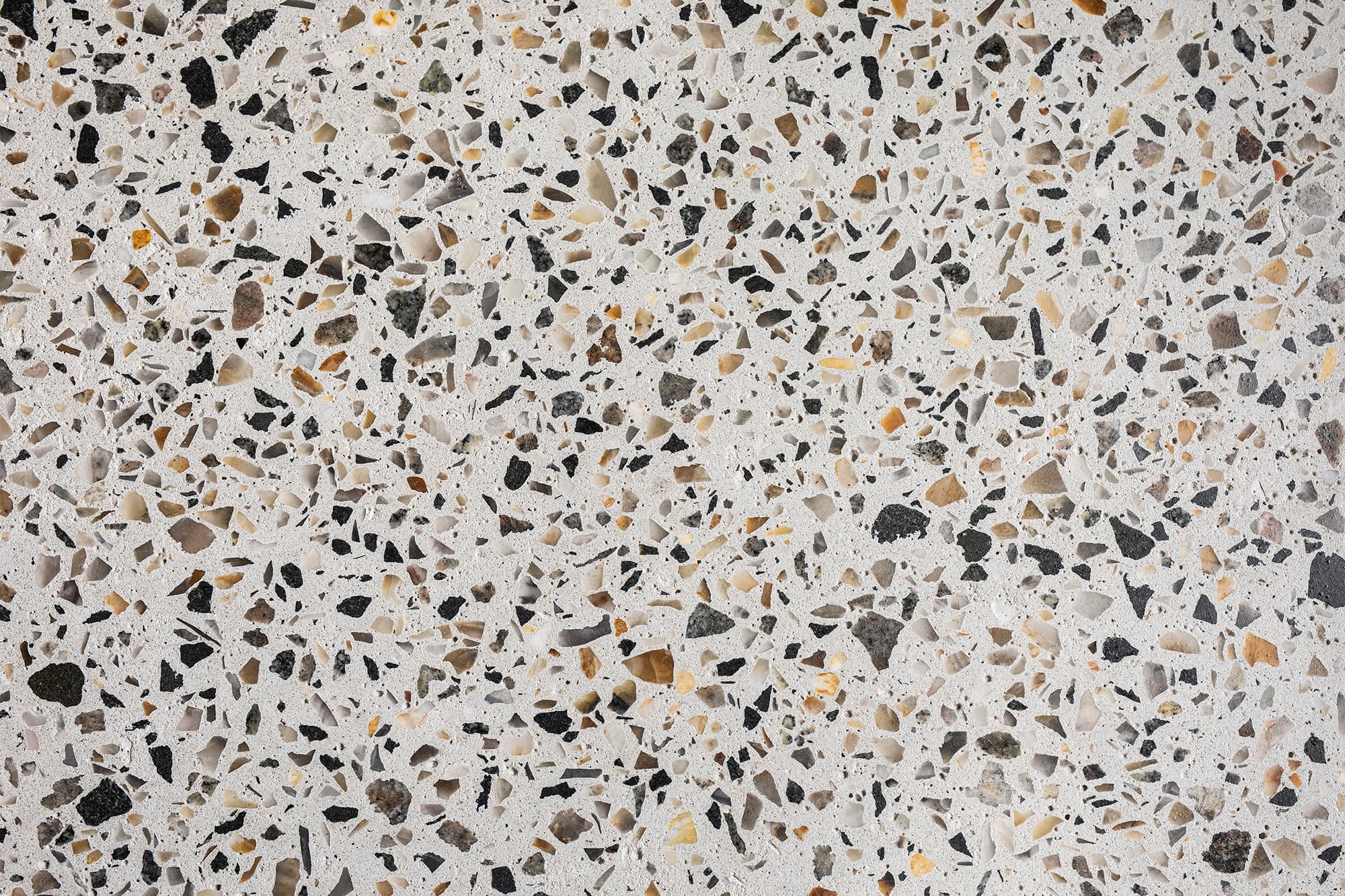 Swanbourne honed aggregate concrete sample