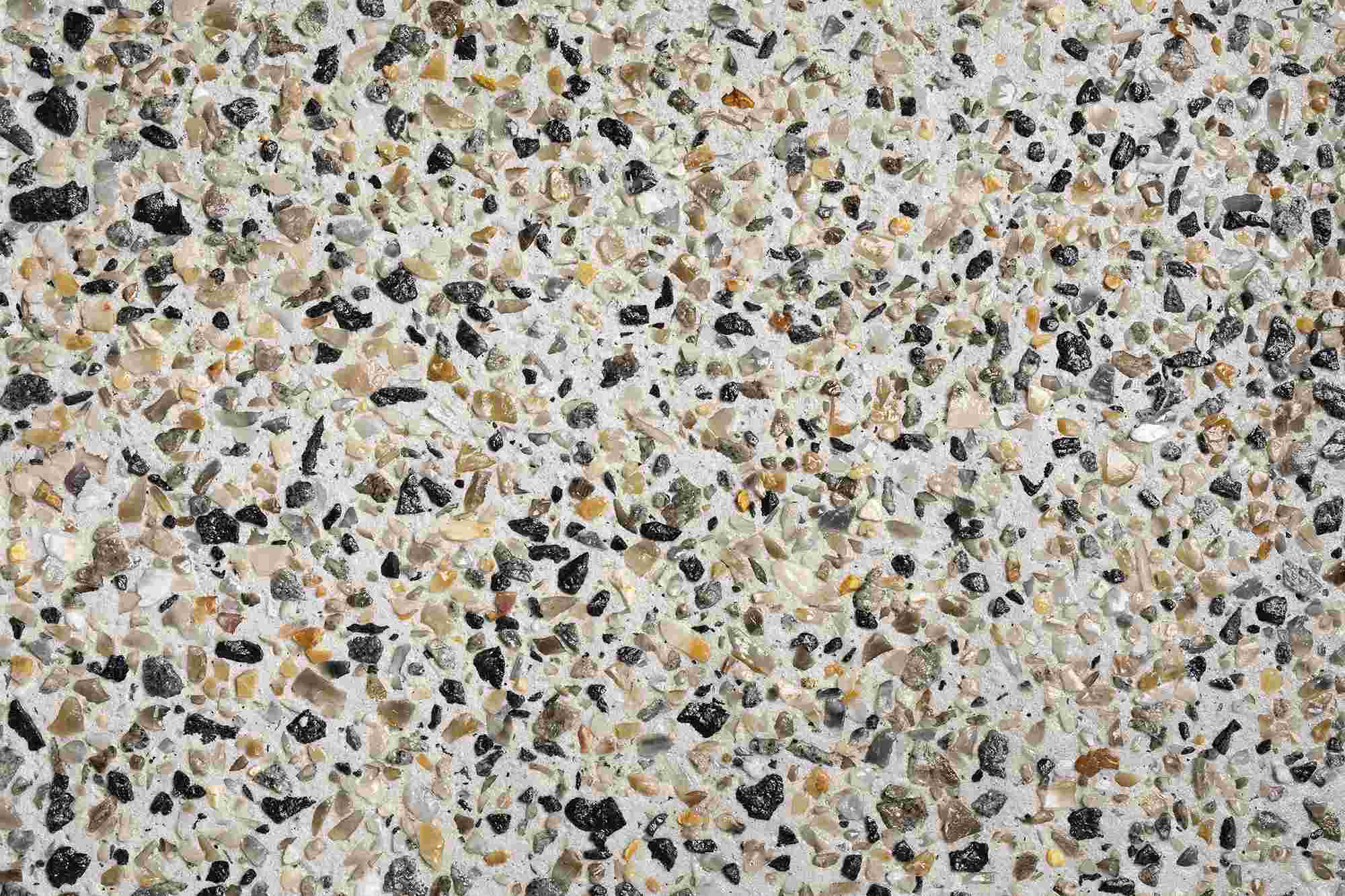 Exposed aggregate project in Swanbourne