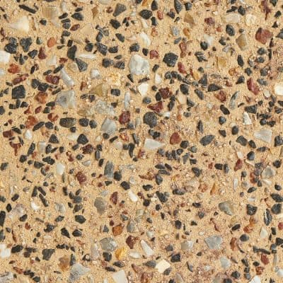 Clean Exposed Aggregate Concrete