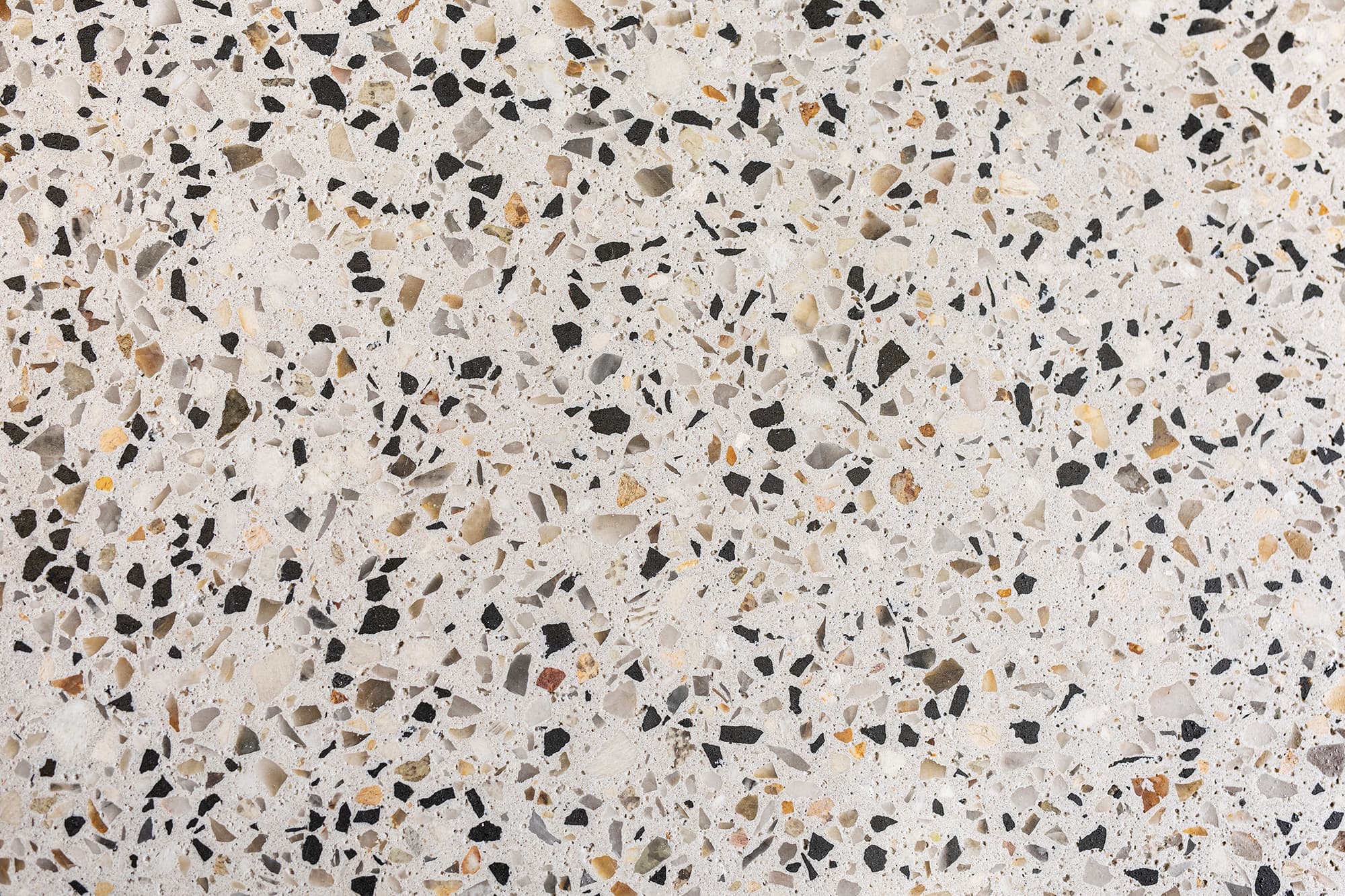 Alkimos honed aggregate concrete sample