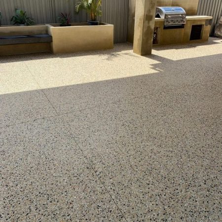 About Us 4 exposed aggregate patio