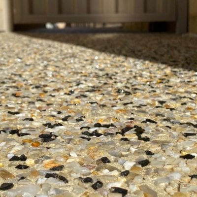 Home 18 exposed aggregate - boral expose - yanchep